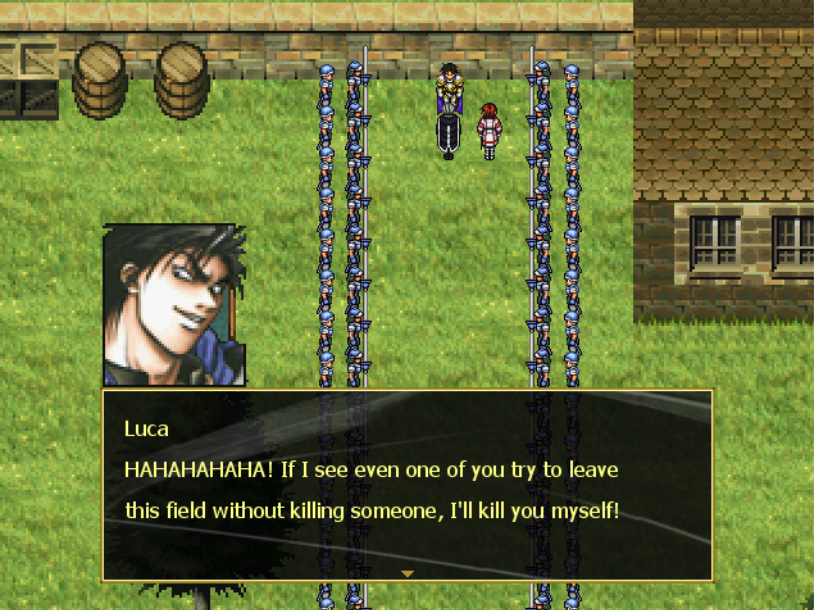 suikoden 2 luca blight battle